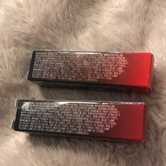 2 full size MAC red lipsticks, new and unused except to swatch. - Picture 4 of 6